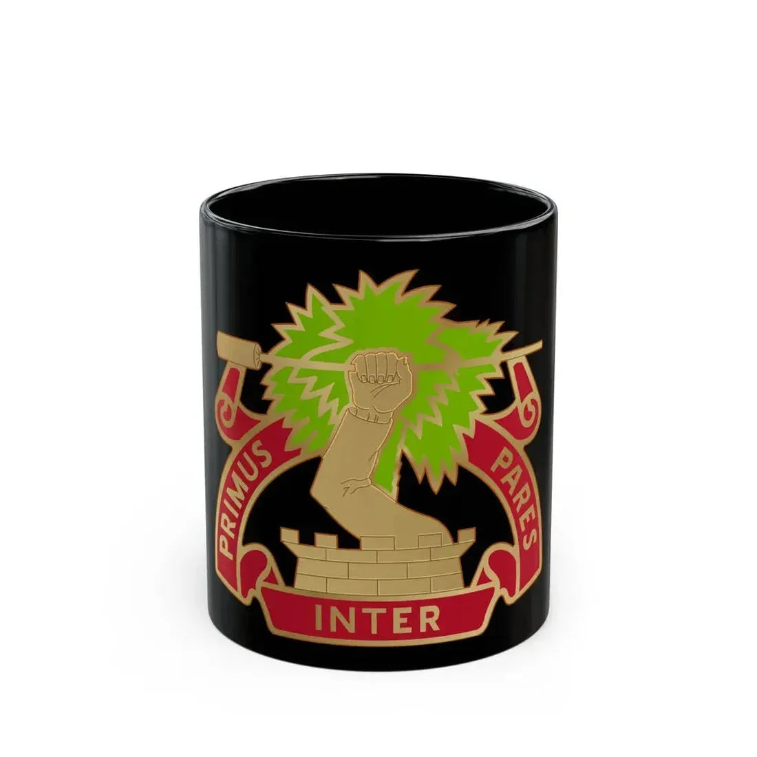 1st Air Defense Artillery Regiment (U.S. Army) Black Coffee Mug - Go Mug Yourself