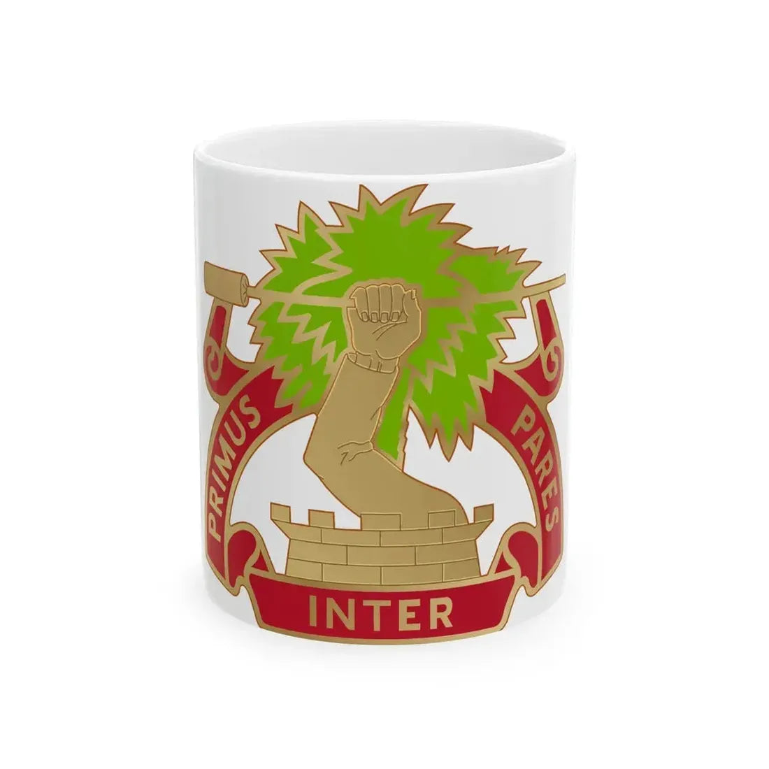 1st Air Defense Artillery Regiment (U.S. Army) White Coffee Mug 11oz - Go Mug Yourself