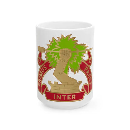 1st Air Defense Artillery Regiment (U.S. Army) White Coffee Mug 15oz - Go Mug Yourself