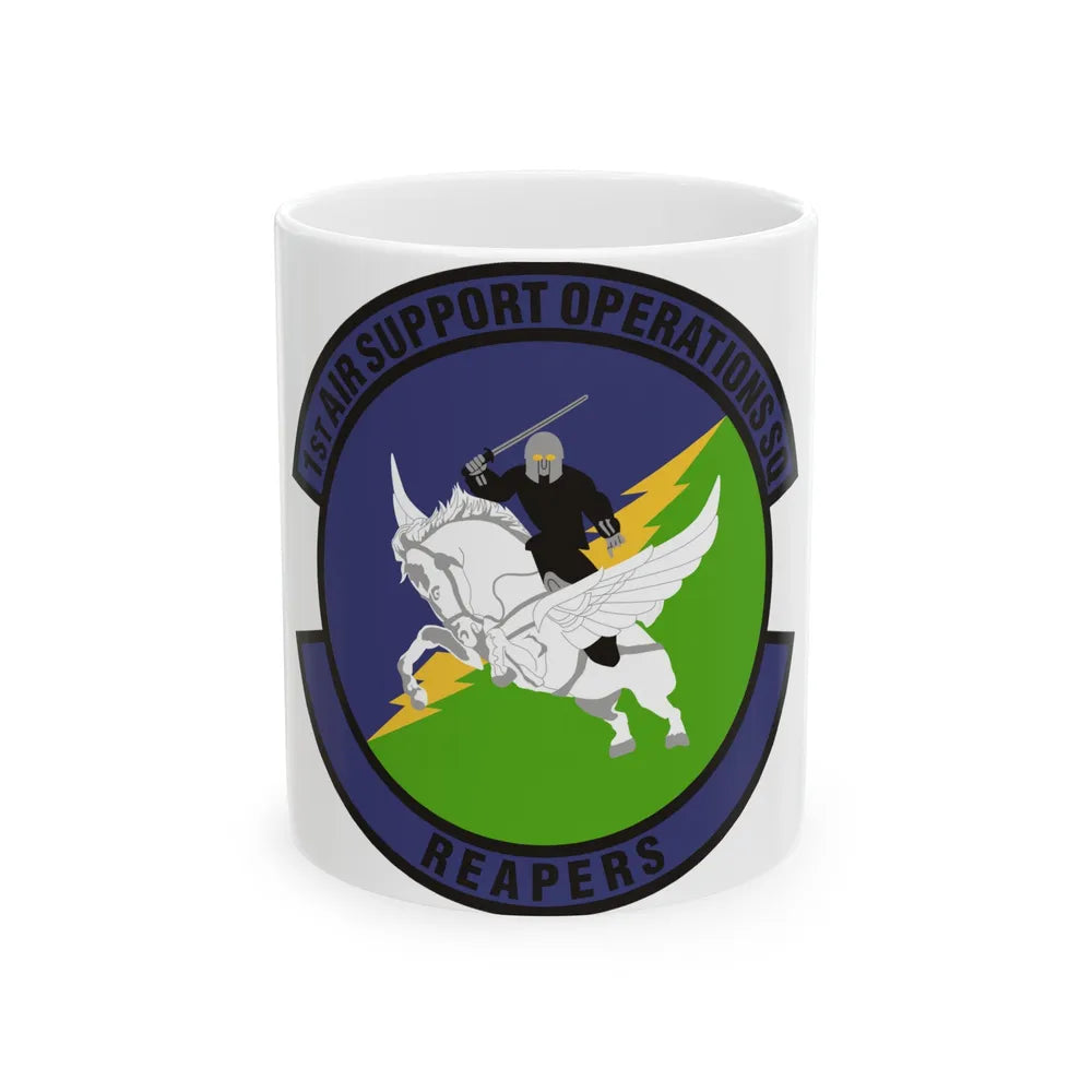 1st Air Support Operations Squadron (U.S. Air Force) White Coffee Mug-11oz-Go Mug Yourself