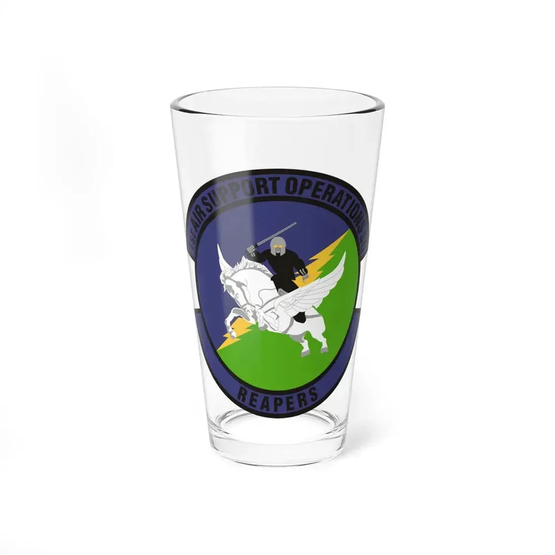 1st Air Support Operations Squadron (U.S. Air Force) Pint Glass 16oz 16oz - Go Mug Yourself