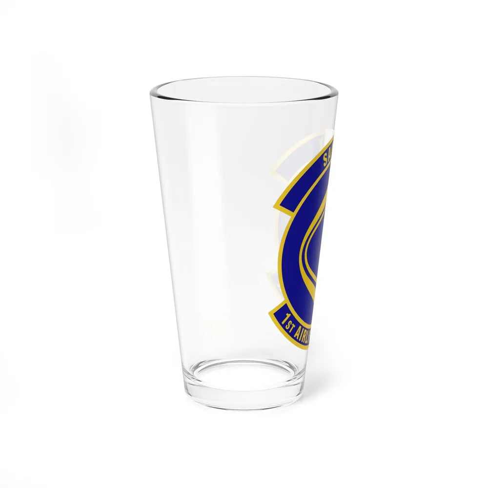 1st Airlift Squadron (U.S. Air Force) Pint Glass 16oz-Go Mug Yourself