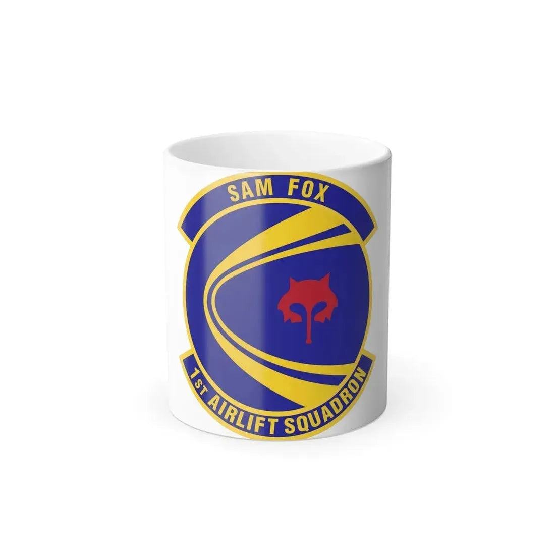 1st Airlift Squadron (U.S. Air Force) Color Changing Coffee Mug 11oz - Go Mug Yourself