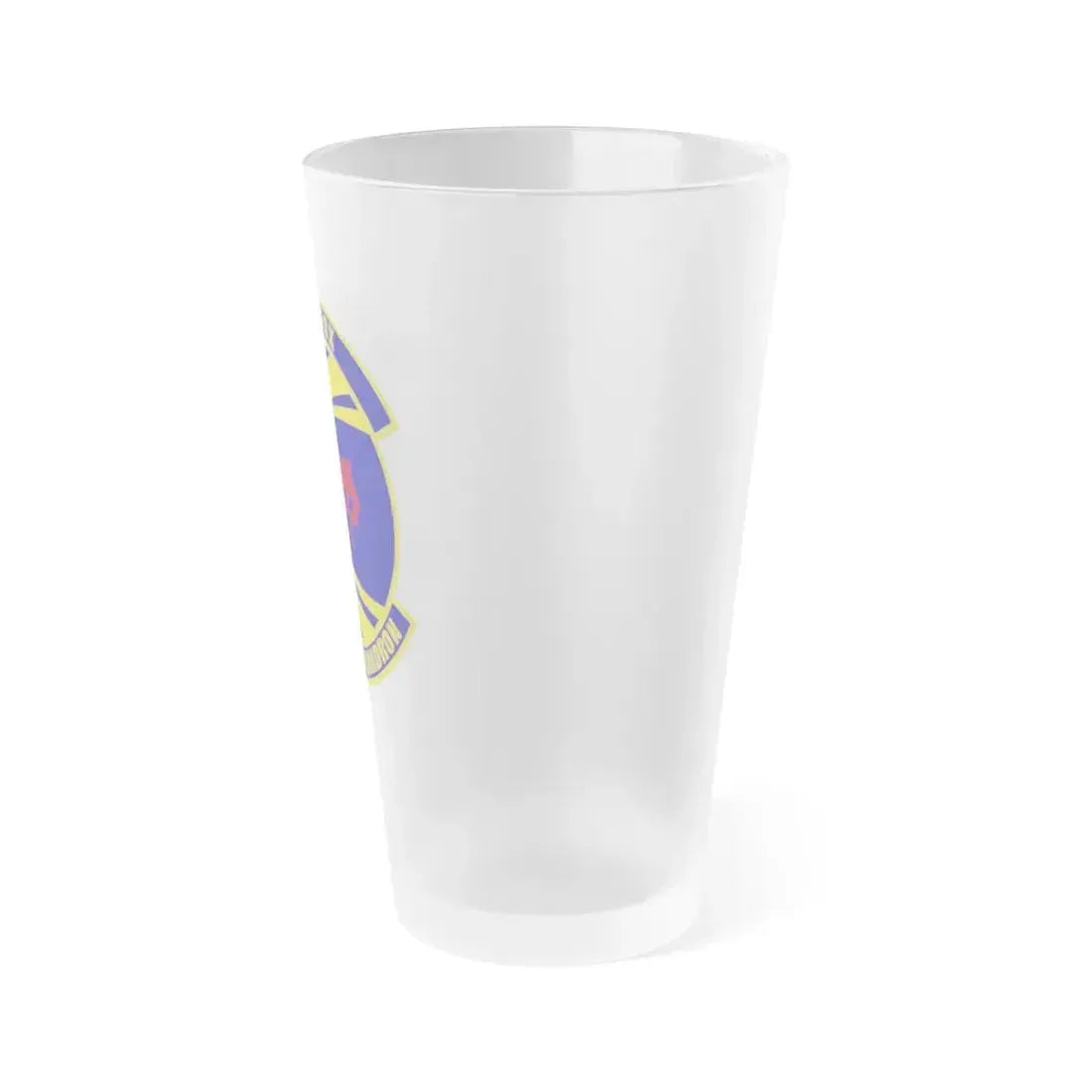 1st Airlift Squadron (U.S. Air Force) Frosted Pint Glass 16oz - Go Mug Yourself