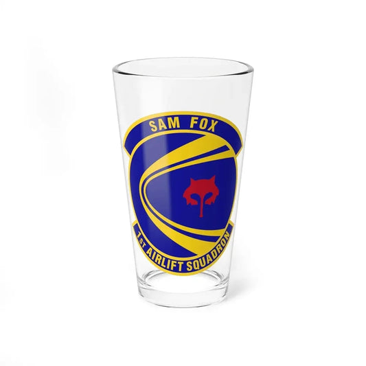 1st Airlift Squadron (U.S. Air Force) Pint Glass 16oz 16oz - Go Mug Yourself
