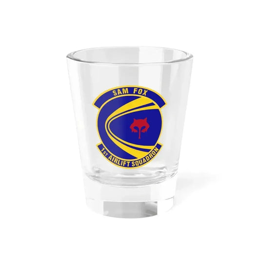 1st Airlift Squadron (U.S. Air Force) Shot Glass 1.5oz 1.5oz - Go Mug Yourself