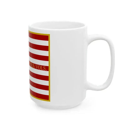 1ST. ARK. INF. U.S. VOLS. National Flag (United States) White Coffee Mug - Go Mug Yourself