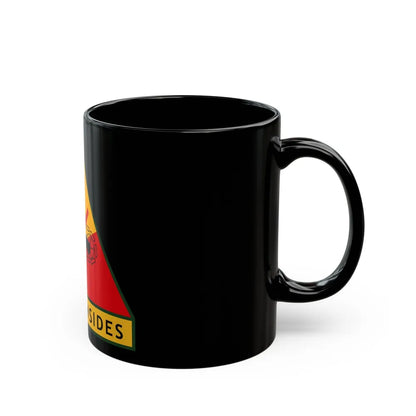 1st Armored Division (U.S. Army) Black Coffee Mug-Go Mug Yourself