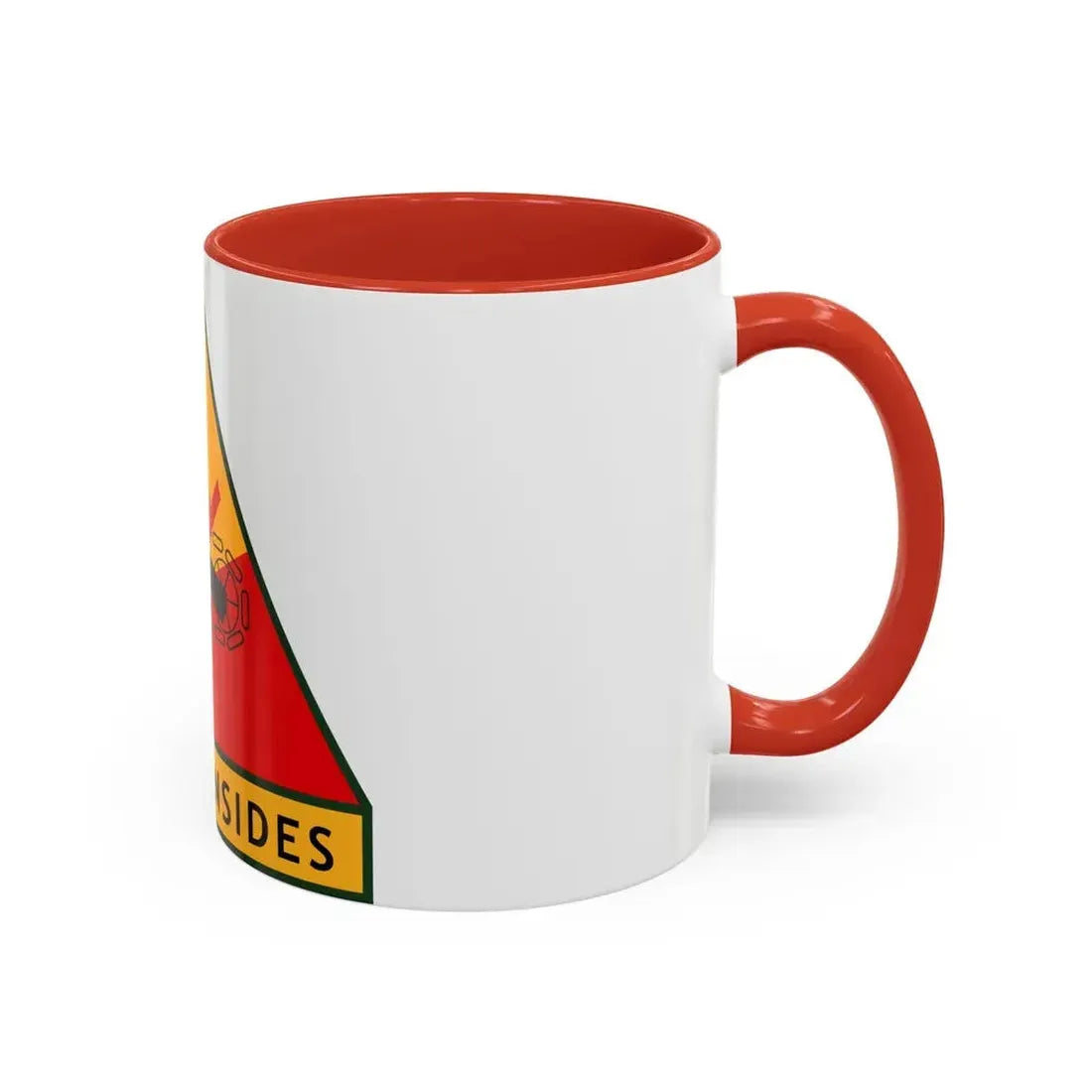 1st Armored Division (U.S. Army) Accent Coffee Mug - Go Mug Yourself