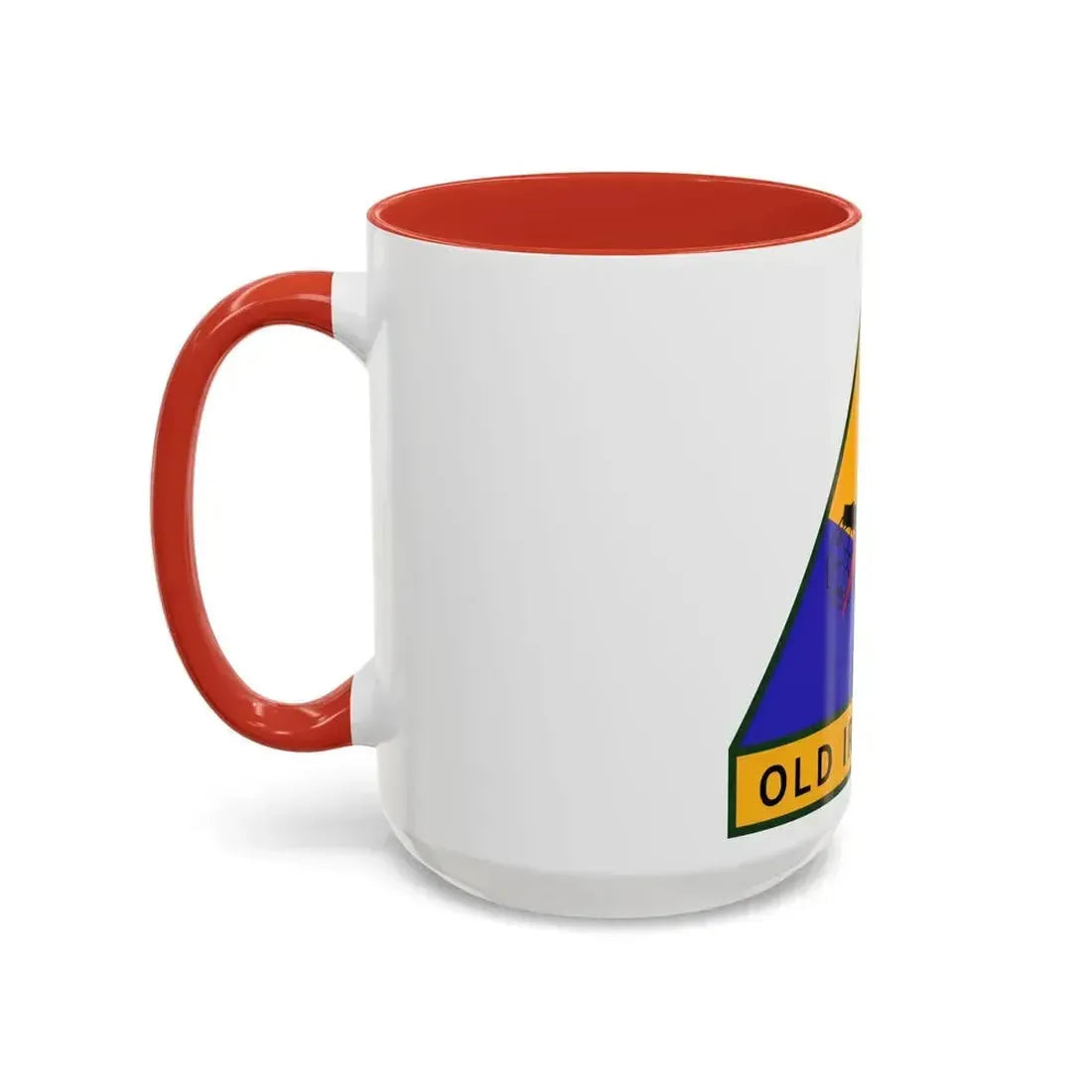 1st Armored Division (U.S. Army) Accent Coffee Mug - Go Mug Yourself