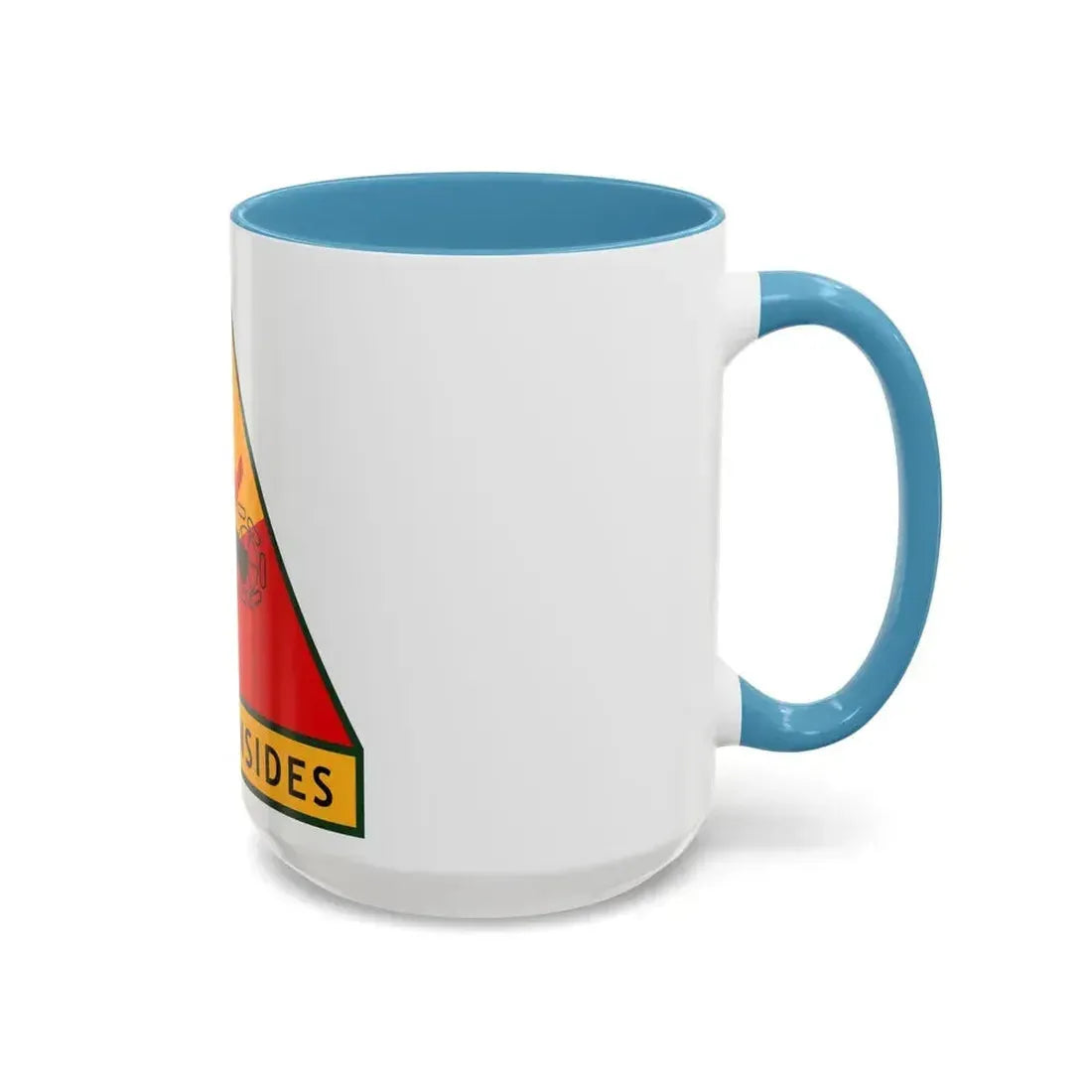 1st Armored Division (U.S. Army) Accent Coffee Mug - Go Mug Yourself