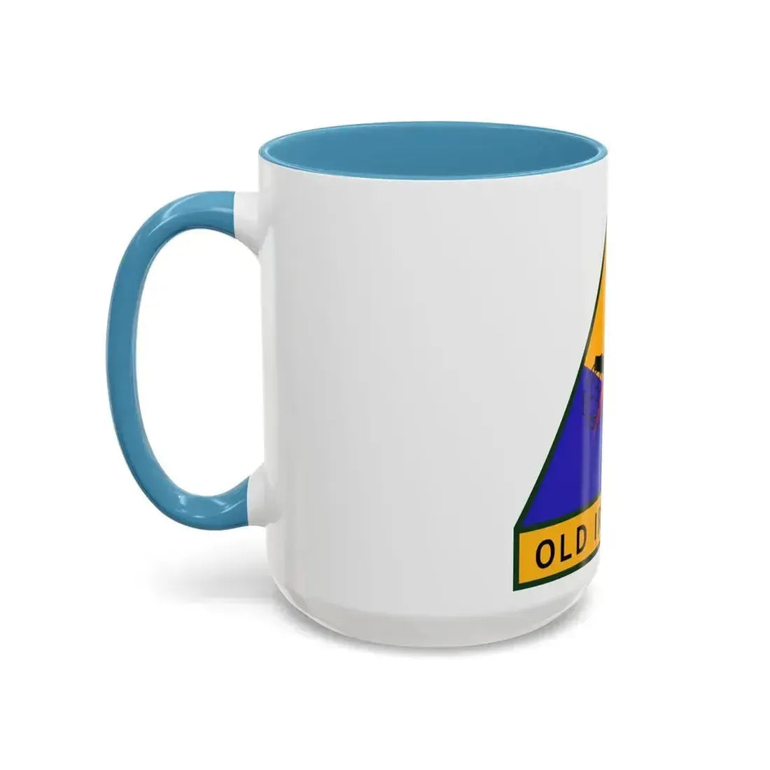 1st Armored Division (U.S. Army) Accent Coffee Mug - Go Mug Yourself