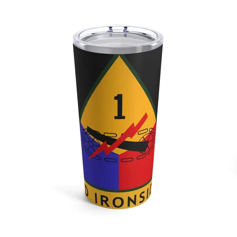 1st Armored Division (U.S. Army) Tumbler 20oz 20oz - Go Mug Yourself