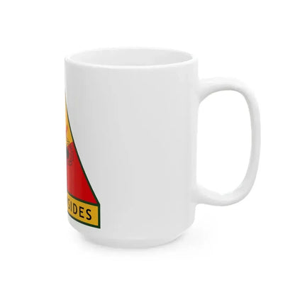 1st Armored Division (U.S. Army) White Coffee Mug - Go Mug Yourself