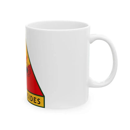 1st Armored Division (U.S. Army) White Coffee Mug - Go Mug Yourself