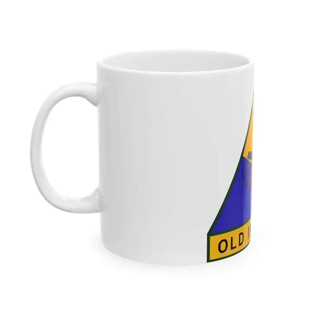 1st Armored Division (U.S. Army) White Coffee Mug - Go Mug Yourself