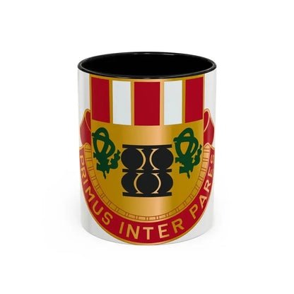 1st Artillery Regiment (U.S. Army) Accent Coffee Mug 11oz Black - Go Mug Yourself