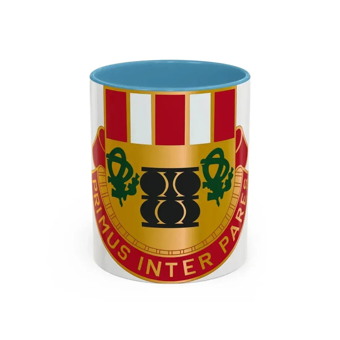 1st Artillery Regiment (U.S. Army) Accent Coffee Mug 11oz Light Blue - Go Mug Yourself