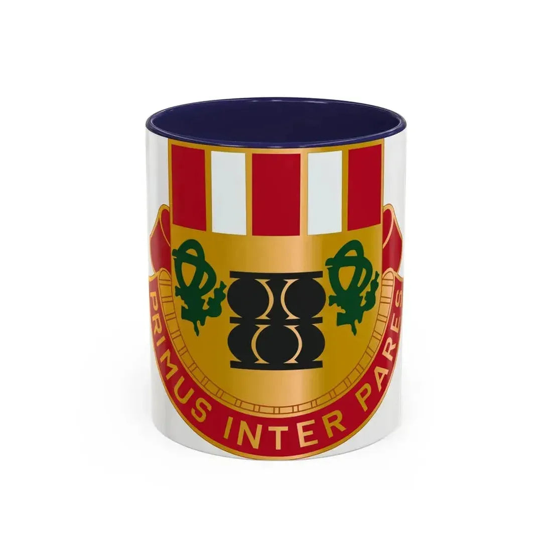 1st Artillery Regiment (U.S. Army) Accent Coffee Mug 11oz Navy - Go Mug Yourself