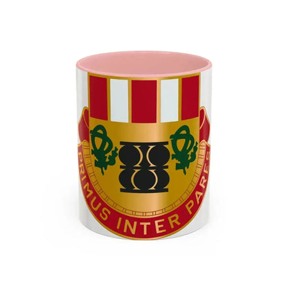 1st Artillery Regiment (U.S. Army) Accent Coffee Mug 11oz Pink - Go Mug Yourself