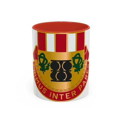 1st Artillery Regiment (U.S. Army) Accent Coffee Mug 11oz Red - Go Mug Yourself