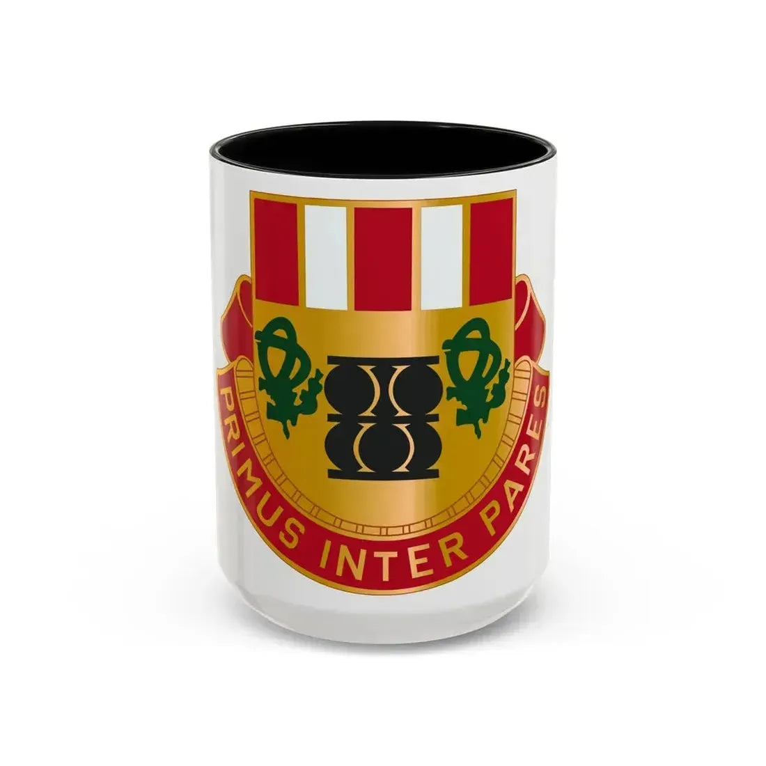 1st Artillery Regiment (U.S. Army) Accent Coffee Mug 15oz Black - Go Mug Yourself