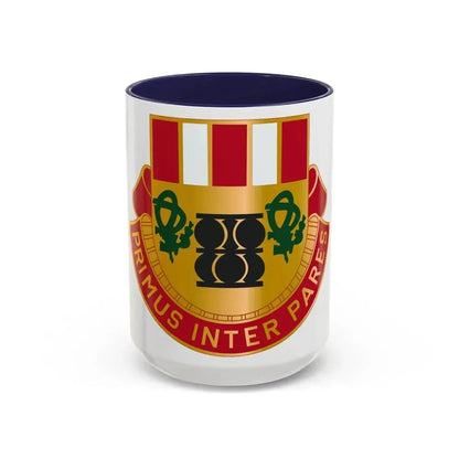 1st Artillery Regiment (U.S. Army) Accent Coffee Mug 15oz Navy - Go Mug Yourself