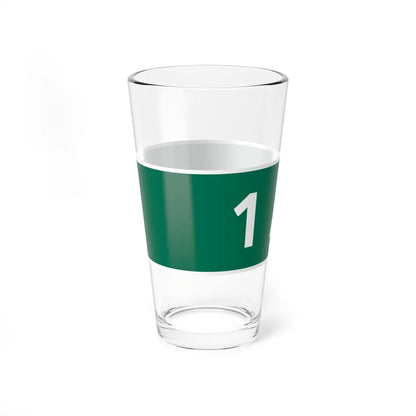 1st Avenue roadsign (New York) (Road Sign) Pint Glass 16oz - Go Mug Yourself