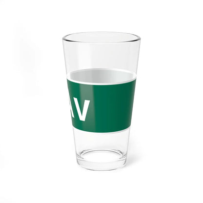 1st Avenue roadsign (New York) (Road Sign) Pint Glass 16oz - Go Mug Yourself