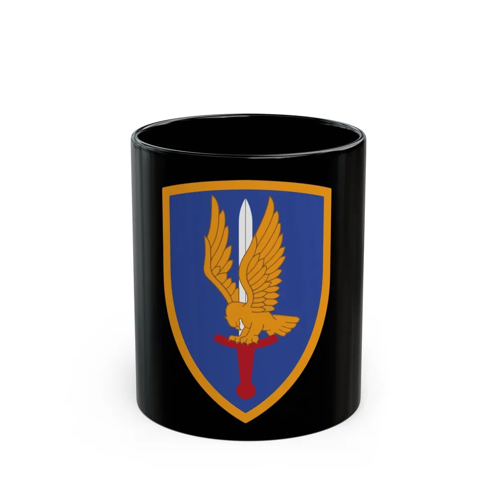 1st Aviation Brigade (U.S. Army) Black Coffee Mug-11oz-Go Mug Yourself