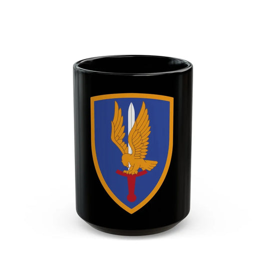 1st Aviation Brigade (U.S. Army) Black Coffee Mug-15oz-Go Mug Yourself