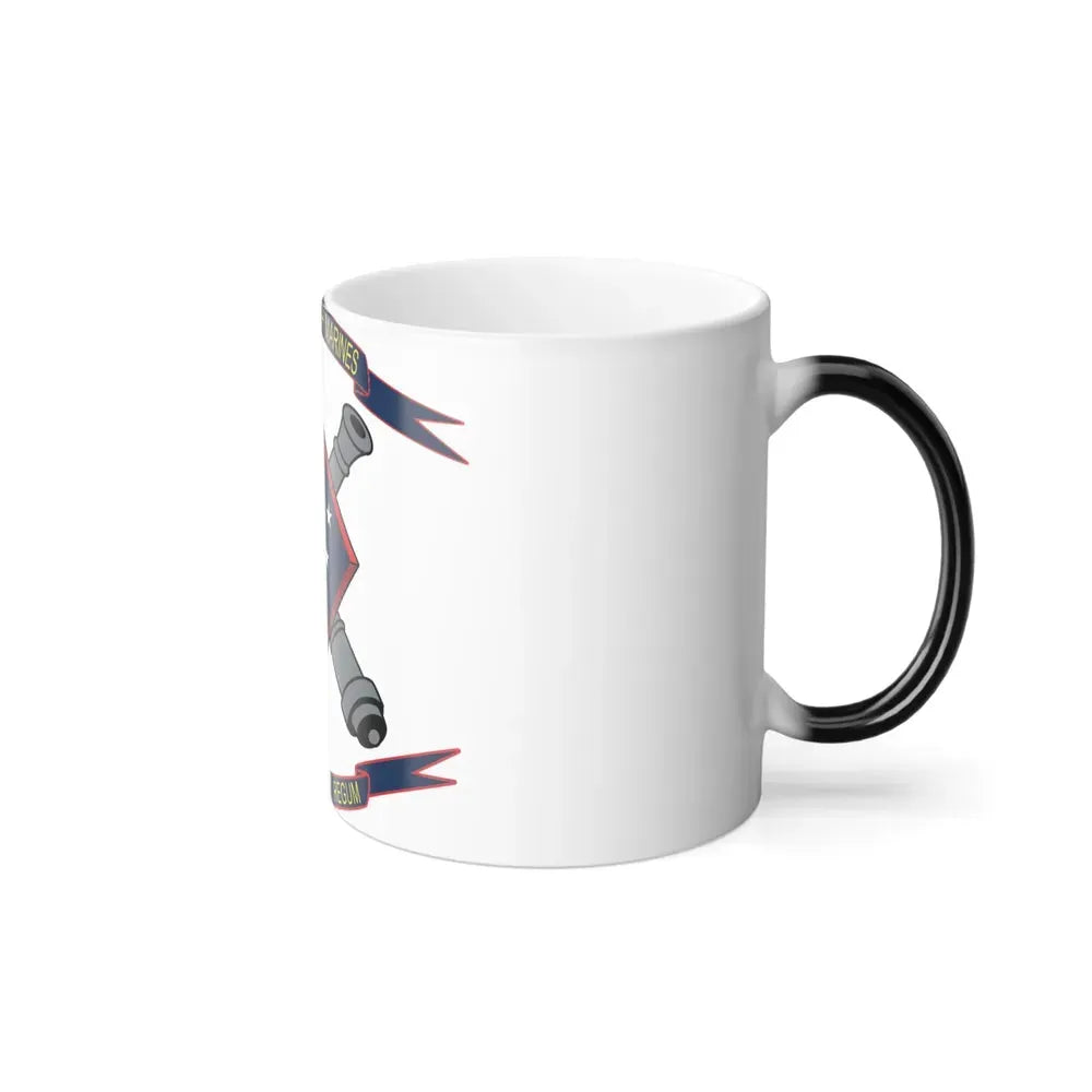 1st Battalion 11th Marines (USMC) Color Changing Coffee Mug - Go Mug Yourself