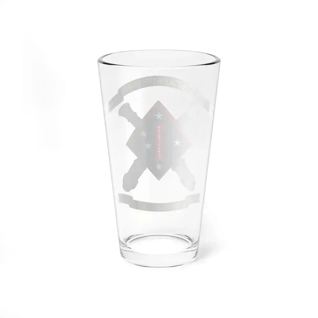 1st Battalion 11th Marines (USMC) Pint Glass 16oz - Go Mug Yourself