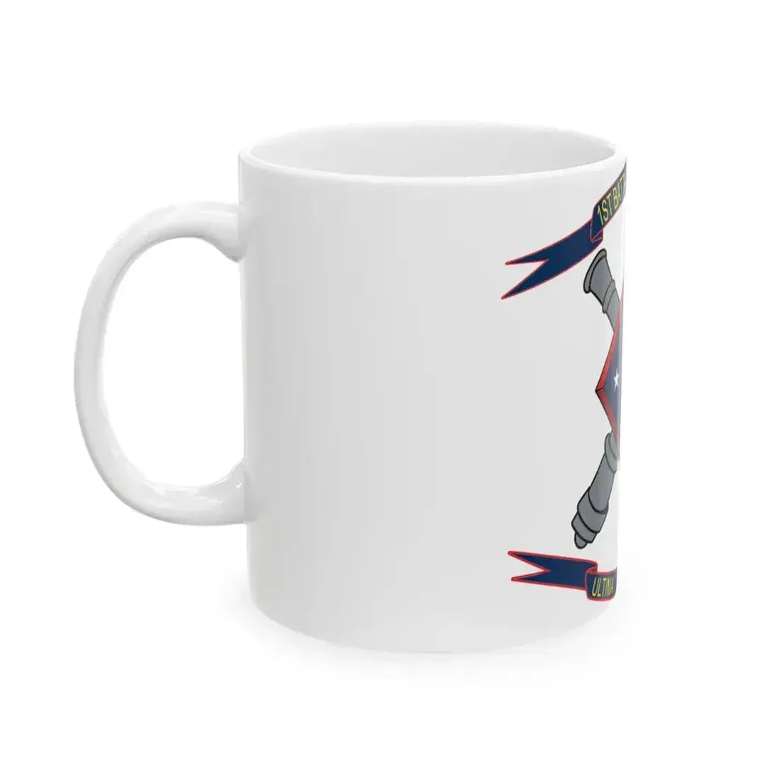 1st Battalion 11th Marines (USMC) White Coffee Mug - Go Mug Yourself
