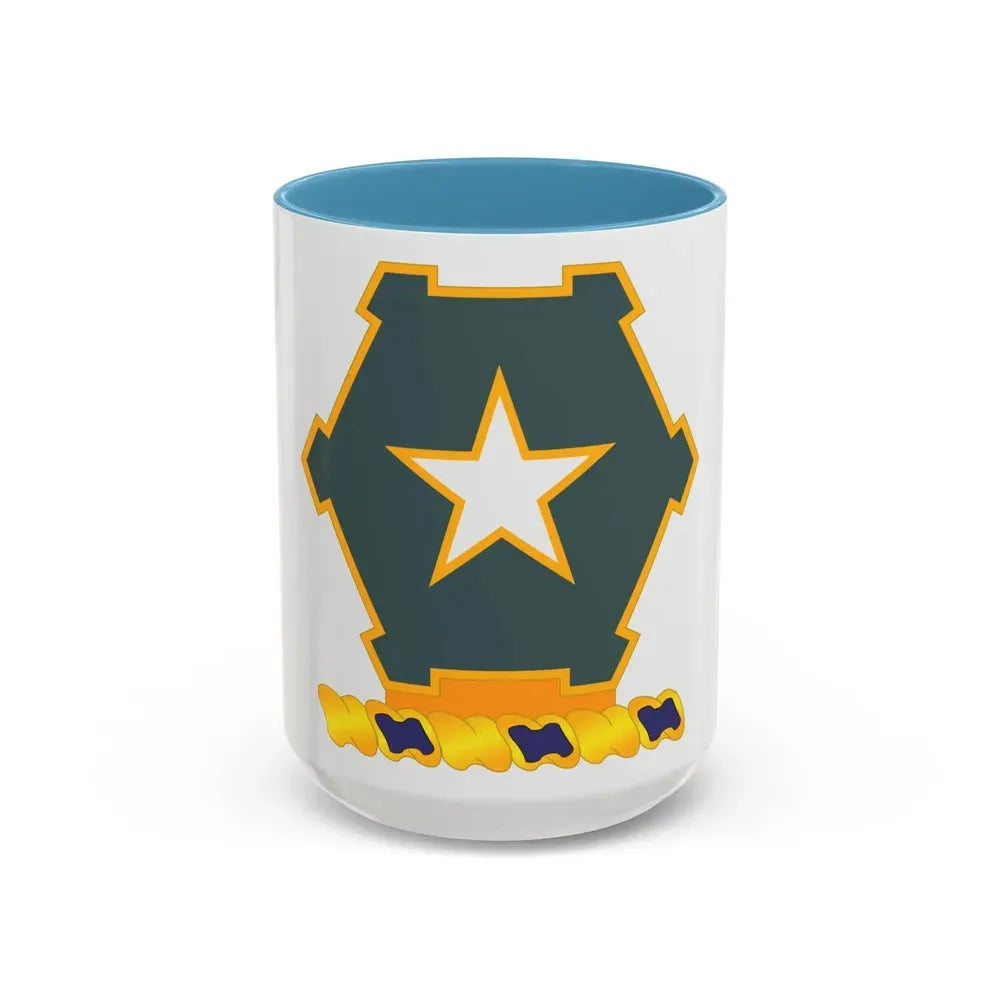 1st Battalion 36th Infantry Regiment (U.S. Army) Accent Coffee Mug 15oz Light Blue - Go Mug Yourself