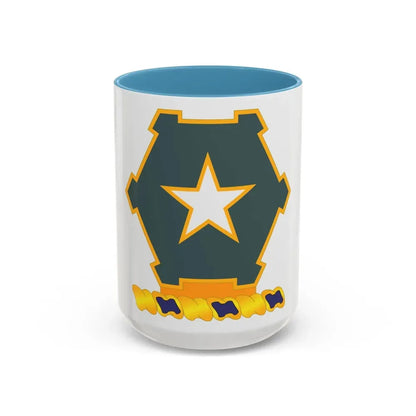1st Battalion 36th Infantry Regiment (U.S. Army) Accent Coffee Mug 15oz Light Blue - Go Mug Yourself