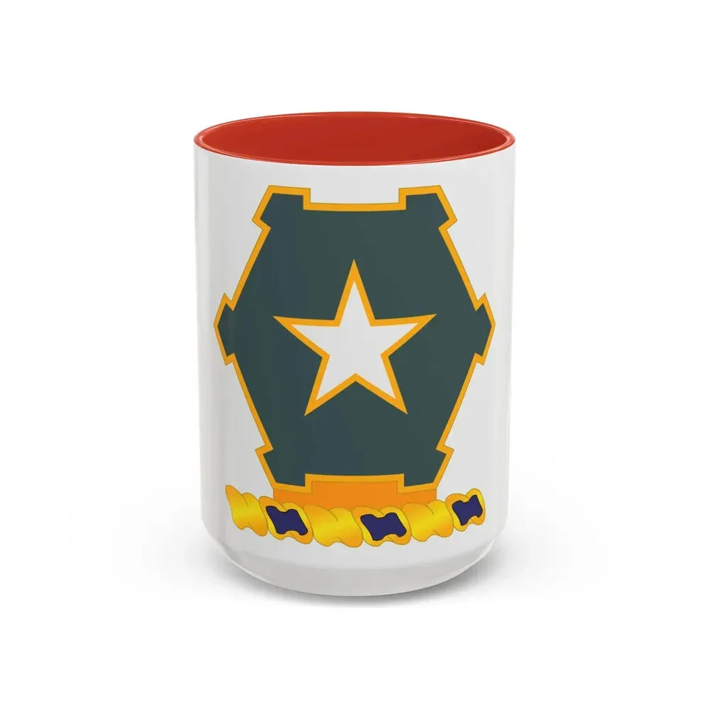 1st Battalion 36th Infantry Regiment (U.S. Army) Accent Coffee Mug 15oz Red - Go Mug Yourself