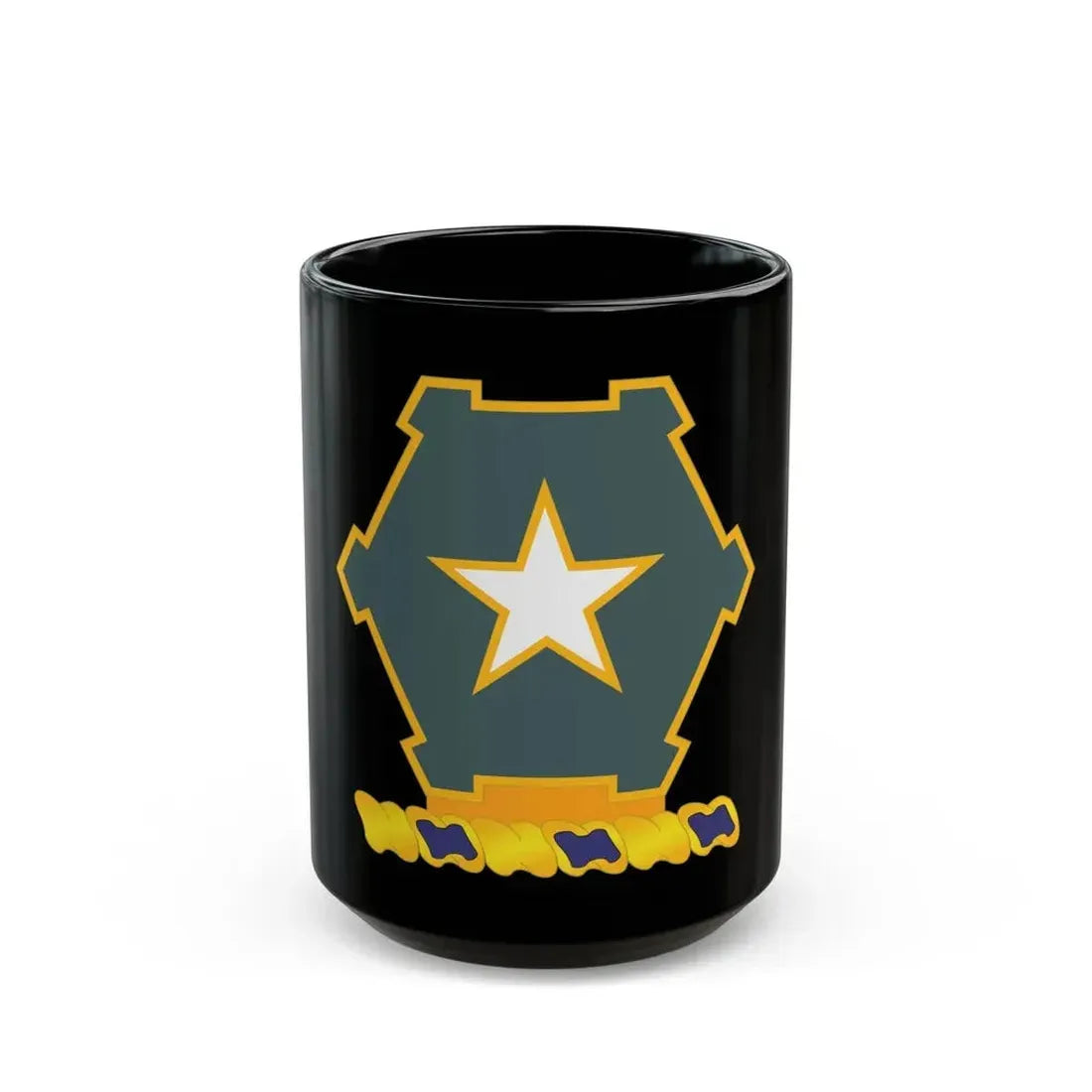 1st Battalion 36th Infantry Regiment (U.S. Army) Black Coffee Mug 15oz - Go Mug Yourself