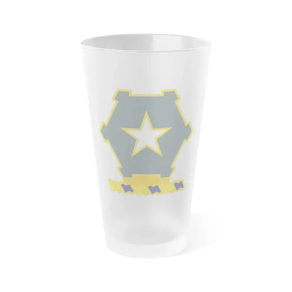 1st Battalion 36th Infantry Regiment (U.S. Army) Frosted Pint Glass 16oz Default Title - Go Mug Yourself