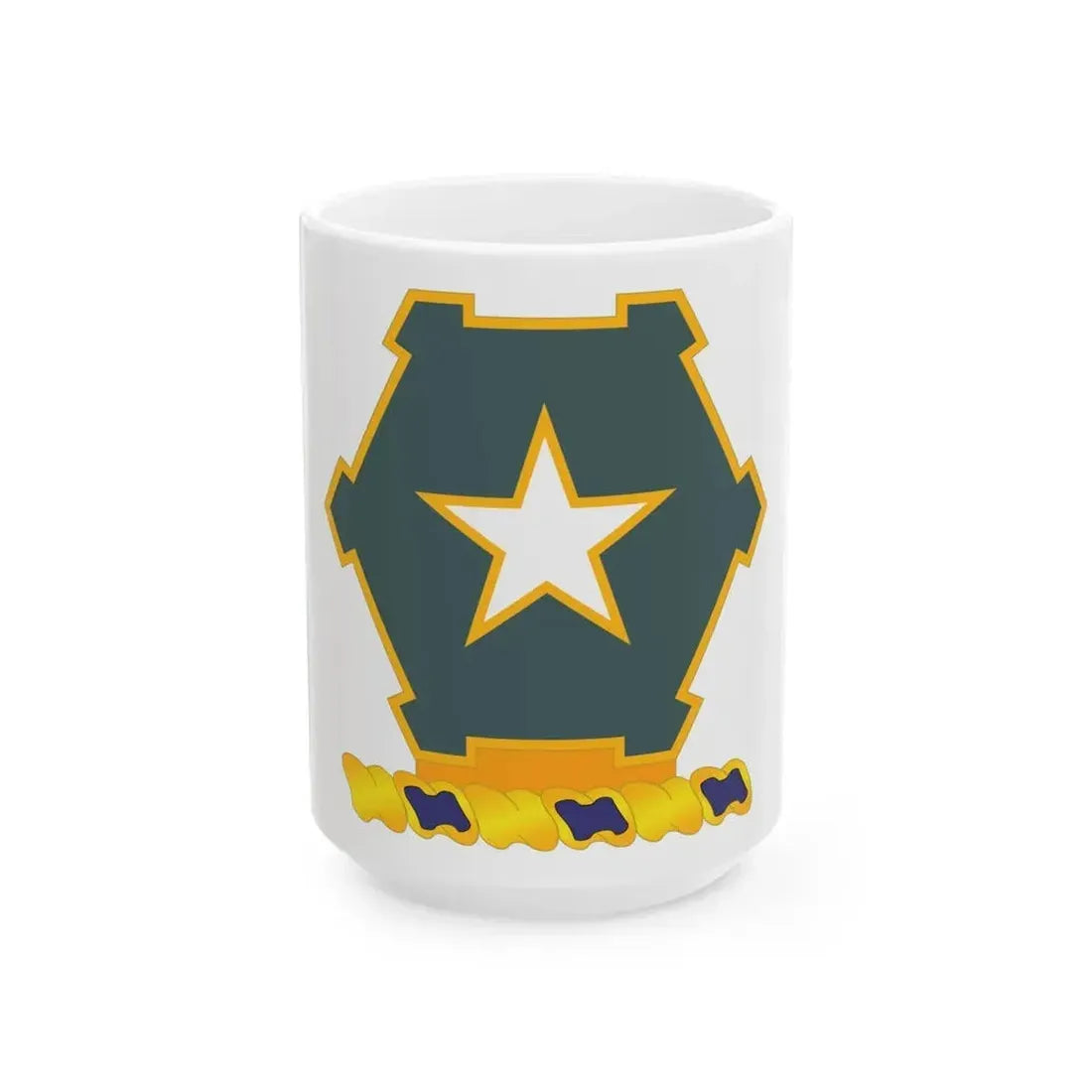 1st Battalion 36th Infantry Regiment (U.S. Army) White Coffee Mug 15oz - Go Mug Yourself