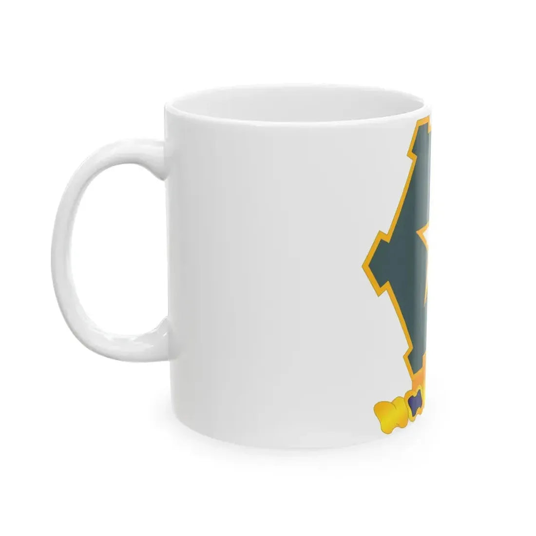 1st Battalion 36th Infantry Regiment (U.S. Army) White Coffee Mug - Go Mug Yourself