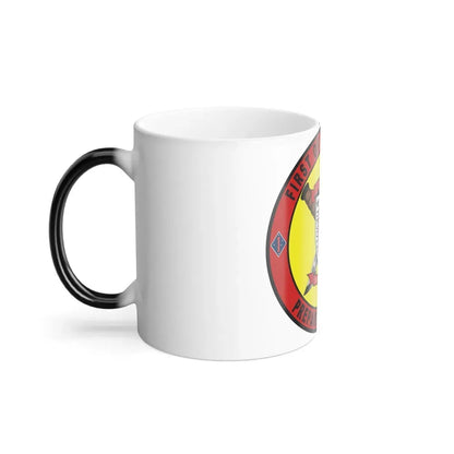 1st Battalion 7th Marines (USMC) Color Changing Coffee Mug - Go Mug Yourself