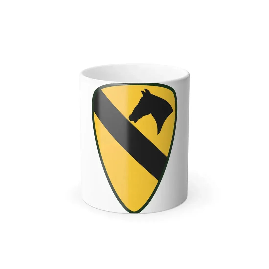 1st Cavalry Division Sustainment Brigade (U.S. Army) Color Changing Coffee Mug 11oz - Go Mug Yourself