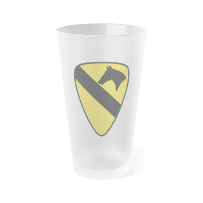 1st Cavalry Division Sustainment Brigade (U.S. Army) Frosted Pint Glass 16oz Default Title - Go Mug Yourself