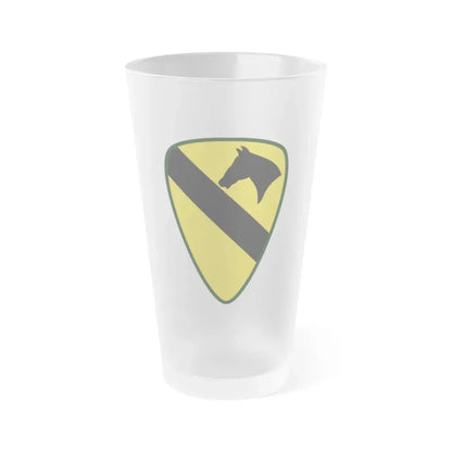 1st Cavalry Division Sustainment Brigade (U.S. Army) Frosted Pint Glass 16oz Default Title - Go Mug Yourself