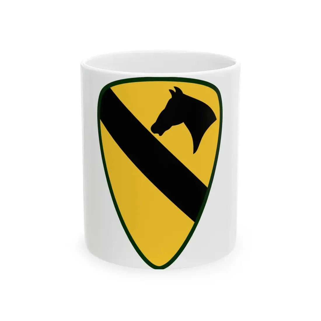 1st Cavalry Division Sustainment Brigade (U.S. Army) White Coffee Mug 11oz - Go Mug Yourself