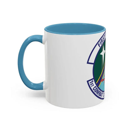 1st Combat Communications Squadron (U.S. Air Force) Accent Coffee Mug - Go Mug Yourself