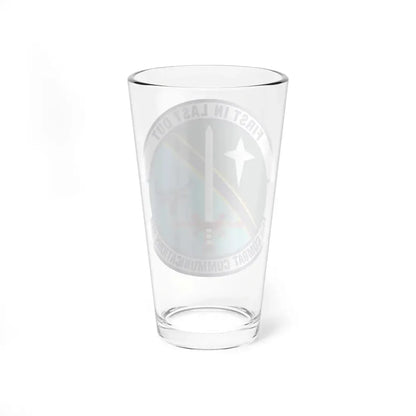 1st Combat Communications Squadron (U.S. Air Force) Pint Glass 16oz - Go Mug Yourself