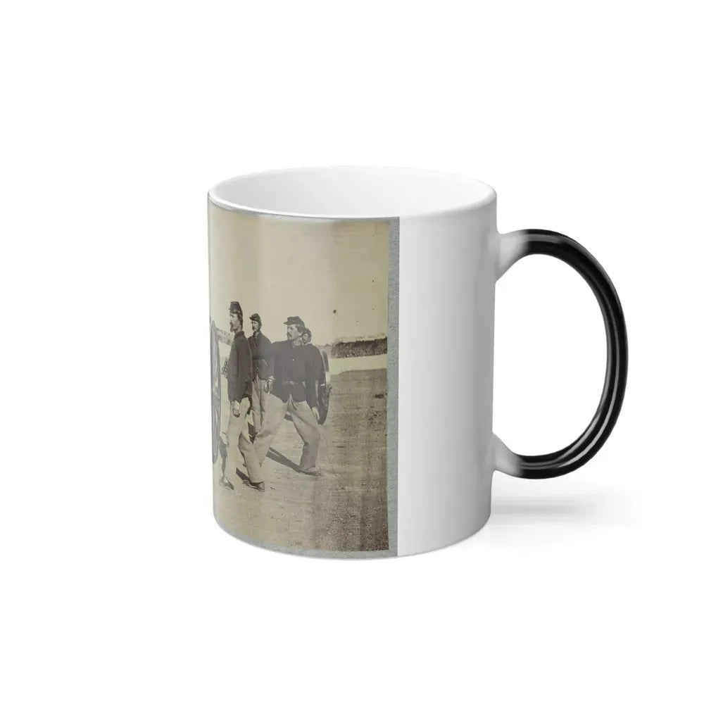 1St Conn. Artillery, Ft. Richardson, Arlington Heights, Va. 20 Pounder Parrott (U.S. Civil War) Color Changing Coffee Mug 11oz - Go Mug Yourself