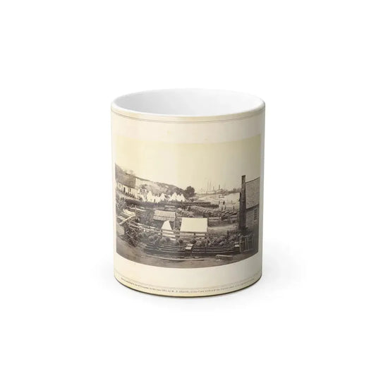 1St Connecticut Artillery Park Encamped at the Former Quarters of the Louisiana Tigers. (U.S. Civil War) Color Changing Coffee Mug 11oz Default Title 11oz - Go Mug Yourself